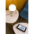 Miniatyrbild 3 av 4: MIN - Tripod Bordslampa Trä/Metall Antracit &amp; Opalinglas H30cm