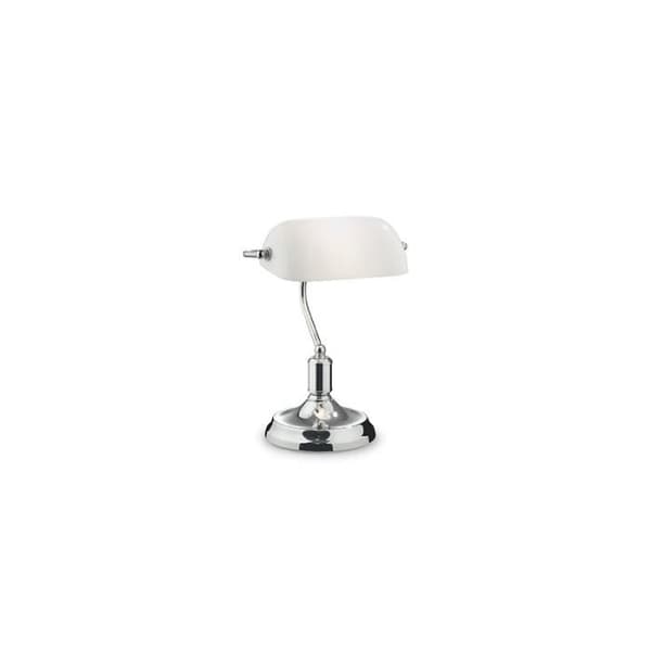 Bordslampa - IDEAL LUX - LAWYER - Krom - 1 glödlampa - Modern design