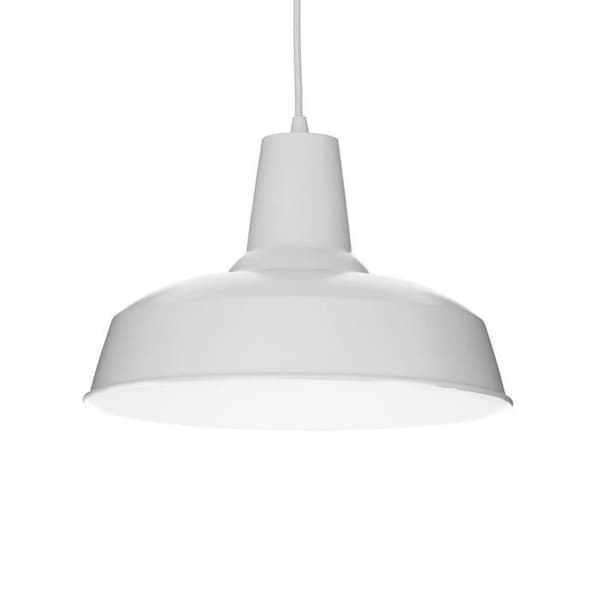 Lampe - Ideal Lux - MOBY SP1 - Metall - Vit - 1 ljuskälla - 60W
