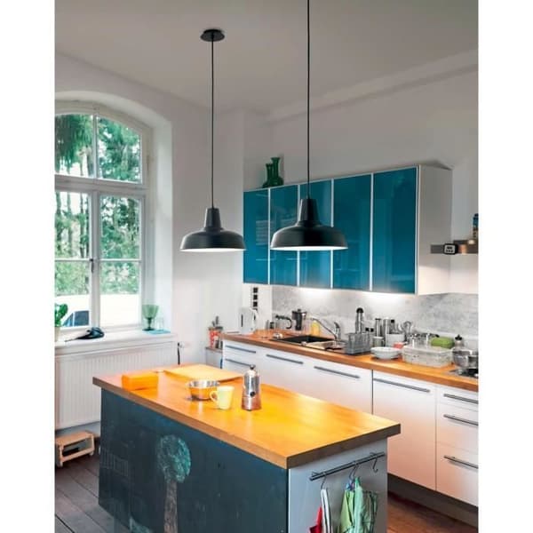 Ideal Lux - MOBY SP1 SVART LAMPA