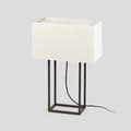 Miniatyrbild 2 av 4: Skrivbordslampa - Faro - Vesper - Brun - 2 E27-lampor - 20W