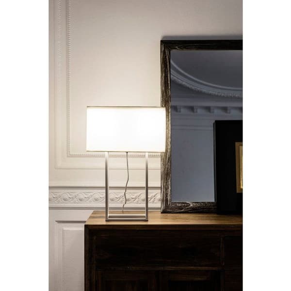 Vit Skrivbordslampa - Vesper - FARO - 2 X E27 20W