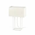 Miniatyrbild 1 av 4: Vit Skrivbordslampa - Vesper - FARO - 2 X E27 20W