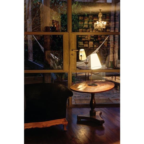 Bordslampa - FARO - Lupe - Krom - 1 styck E27 - Nutida design