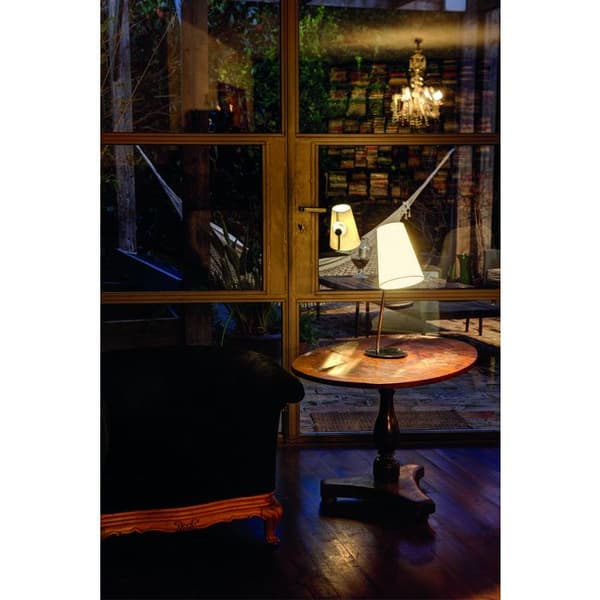 Bordslampa - FARO - Lupe - Krom - 1 styck E27 - Nutida design