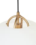 Miniatyrbilde 7 av 9: Pendellampe Gull Hvit Metall 3 lyskilder Håndlaget Moderne design Dekorativ belysning Stue Spisestue