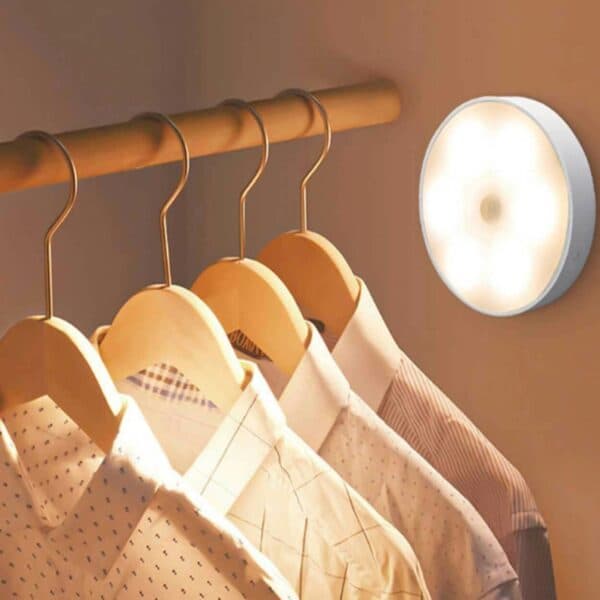 Trådlös Lampa med Rörelsesensor – Uppladdningsbar LED