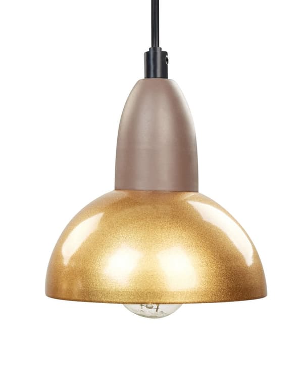 Klyngependel Messing Jern ø 13 cm 3 Lyskilder Industriel Design Spisebordspendel til Køkken Metallampe Design Hængelampe til Spisebord