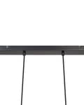 Miniatyrbillede 8 af 9: Langbordspendel Messing Jern ø 13 cm 4 Lyskilder Industriel Design Spisebordspendel til Køkken Metallampe Design Hængelampe til Spisebord
