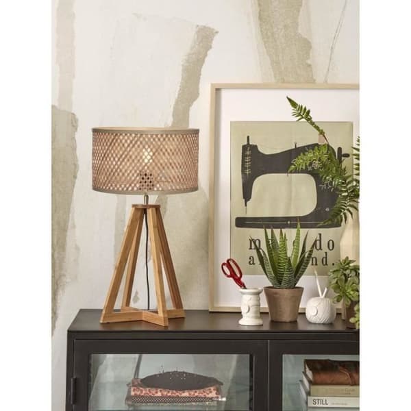 Bordslampa - JAVA - 3218 - Bambu - LED - Modern - 40W