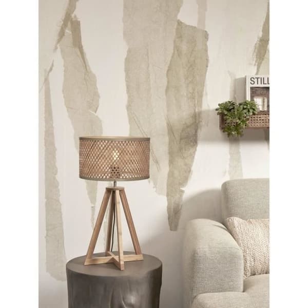 Bordslampa - JAVA - 3218 - Bambu - LED - Modern - 40W