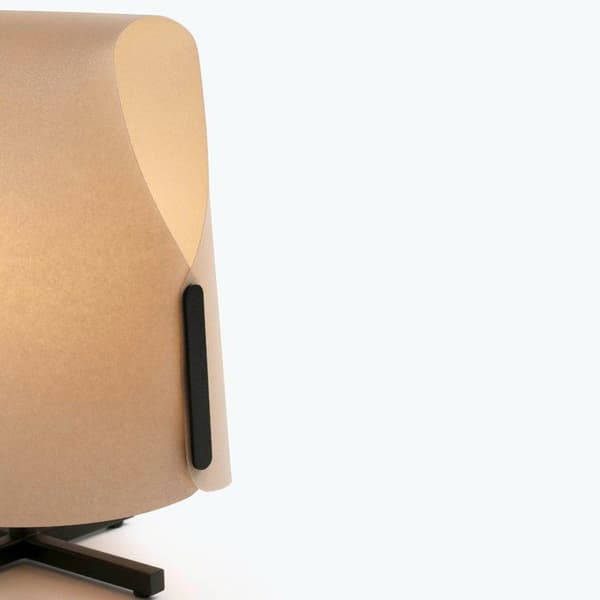Bordslampa - Faro - Luang - Svart - Stål - E27 - 29,5 cm