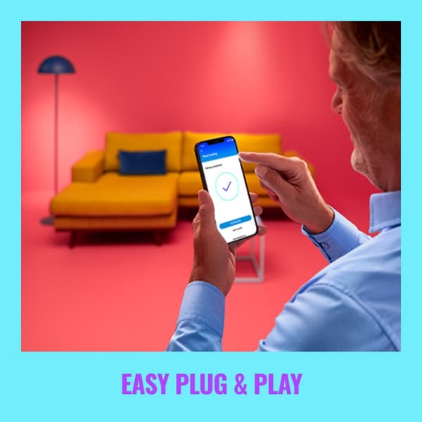 WiFi Smart LED E14 P45 40W 470lm Färg