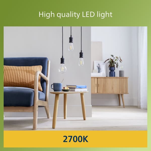 LED E27 G95 Globe 4W (60W) Klar 840lm 2700K Energiklasse A