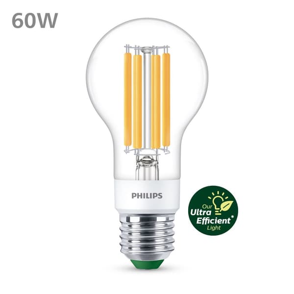 LED E27 Normal 4W (60W) Klar Dimbar 840lm 2700K Energiklasse A
