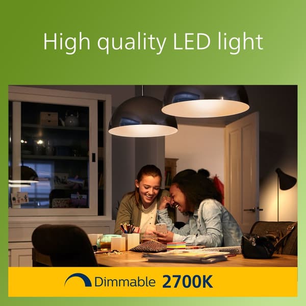LED E27 Normal 4W (60W) Klar Dimbar 840lm 2700K Energiklasse A