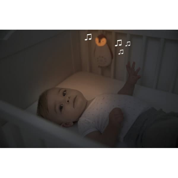 Zazu Zoe -kaiutinyövalo, pingviini, harmaa