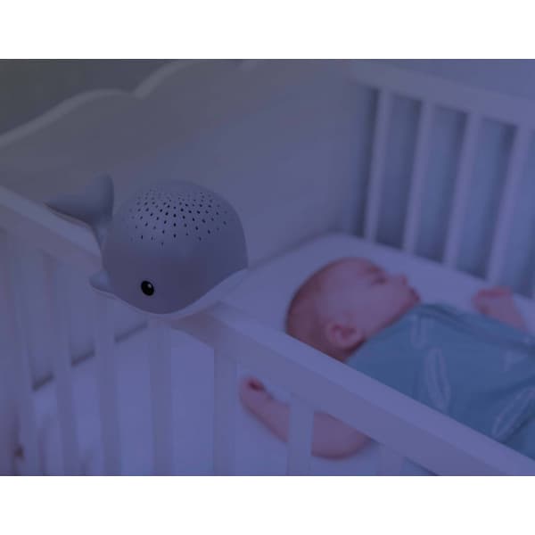 Zazu Wally hvalprojektor natlampe, grå