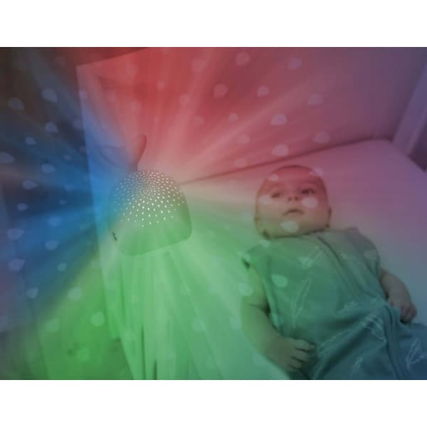 Zazu Wally hvalprojektor natlampe, grå