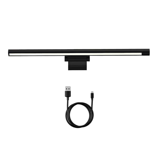 LAMPA MONITOR LED Baseus i-wok, simuleaza lumina naturala a soarelui, alimentare USB Type-C, putere 5W, temperatura culoare 3000k-6500k, negru "DGIWK-