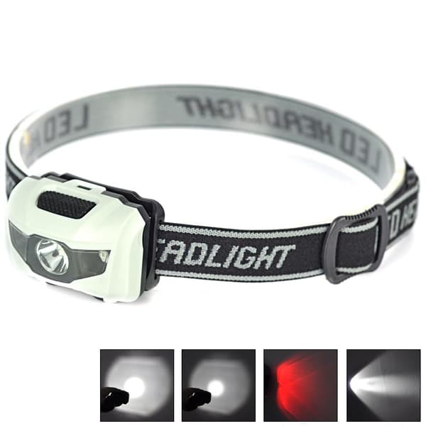 LED Galvos Žibintas BORUiT RJ-LW601 Baltas, Skirtas Bėgiojimui