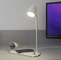 Miniatyrbilde 6 av 6: Tellur Nostalgia Wireless Desk Charger, Bluetooth Speaker, Desk Lamp white