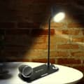 Miniatyrbillede 4 af 6: Tellur Nostalgia Wireless Desk Charger, Bluetooth Speaker, Desk Lamp black