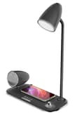 Miniatyrbillede 2 af 6: Tellur Nostalgia Wireless Desk Charger, Bluetooth Speaker, Desk Lamp black
