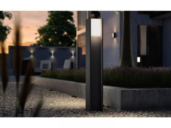 TURACO HUE POST ANTHRACITE 1X9W 230V