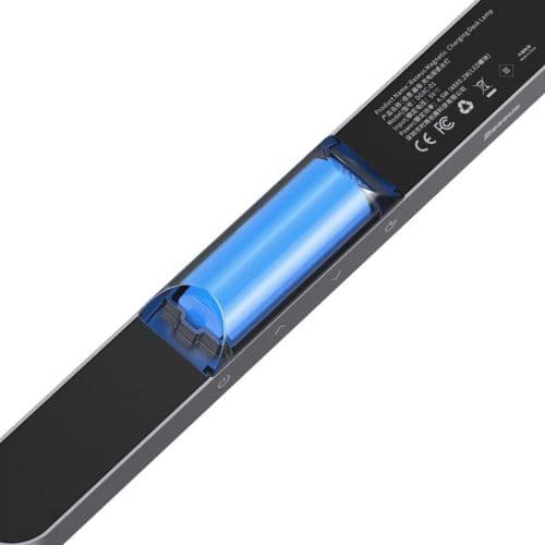 Baseus Home Magnetic Stepless Dimming Charging Desk Lamp 100LM, 4000K, 1800 mAh 4.5W Gray (DGXC-C0G)