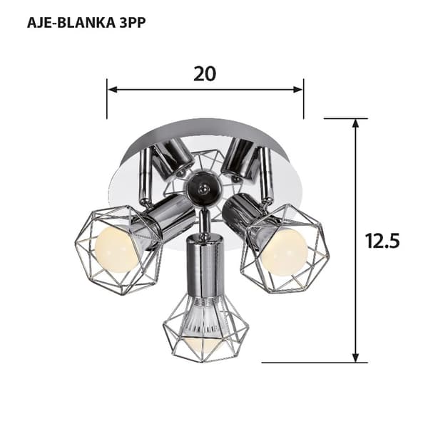 Activejet AJE-BLANKA 3PP loftslampe