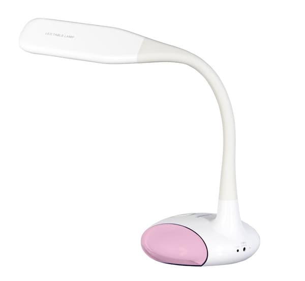 Activejet LED skrivebordslampe VENUS med RGB base Hvid