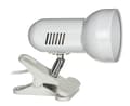 Miniatyrbillede 1 af 6: Activejet Clip-on skrivebordslampe, hvid, metal, E27 gevind