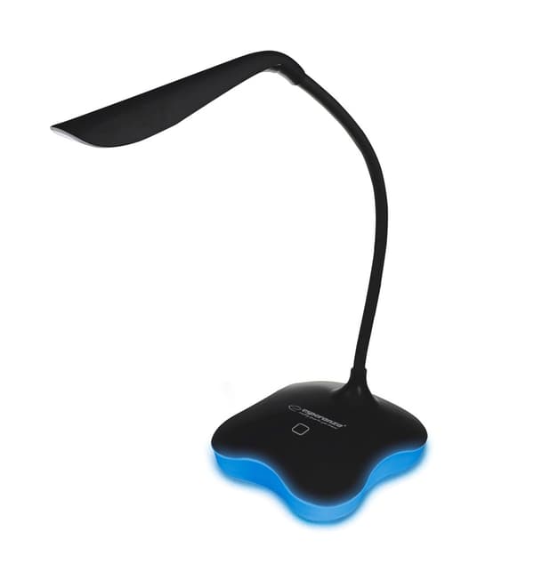 Esperanza ELD105K Sort LED skrivebordslampe