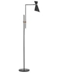 Miniatyrbillede 5 af 11: Gulvlampe Sort Metal 155 / 180 cm Moderne Standerlampe Næbbet Lampeskærm Lampe til Gulv Læselampe Belysning til Stuen