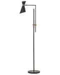 Miniatyrbillede 7 af 11: Gulvlampe Sort Metal 155 / 180 cm Moderne Standerlampe Næbbet Lampeskærm Lampe til Gulv Læselampe Belysning til Stuen