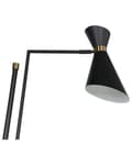 Miniatyrbillede 9 af 11: Gulvlampe Sort Metal 155 / 180 cm Moderne Standerlampe Næbbet Lampeskærm Lampe til Gulv Læselampe Belysning til Stuen