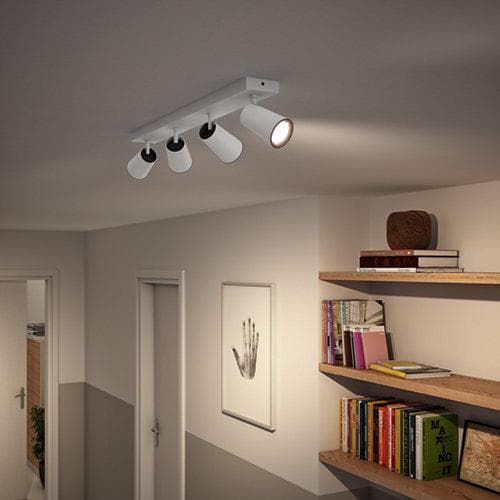 PAISLEY BAR/TUBE WHITE 4XNW 230V