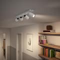 Miniatyrbillede 1 af 3: PAISLEY BAR/TUBE WHITE 4XNW 230V