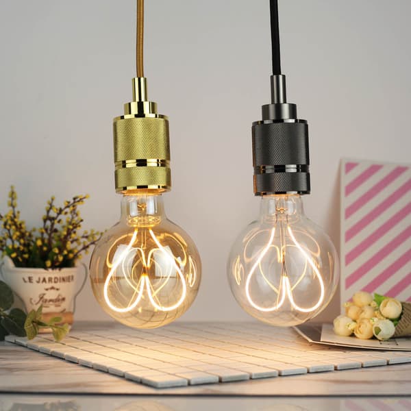 INF LED-lampa Edison Bulb Heart Filament E27 4W 220V Dimbar glödlampa