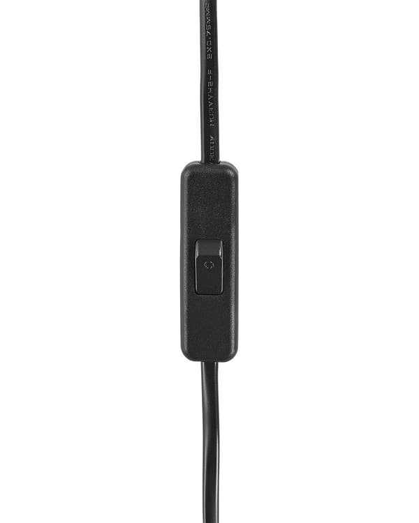 Bordlampe Oransje Keramikksokkel Linskjerm 53 cm Stofftrommel Hvit Nattbord Stue Soverom Belysning Tradisjonell