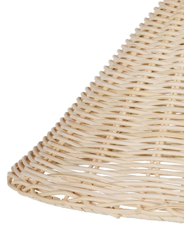 Gulvlampe Naturlig rotting 148 cm Metall Svart Ben Justerbar skjerm Boho Tradisjonell Stil Stue Soverom