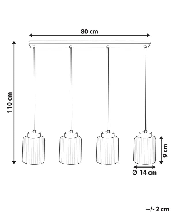Langbordspendel Hvid Glas Moderne Design 4 Lys Spisebordslampe til Køkken Metallampe til Spisebord Hængelampe