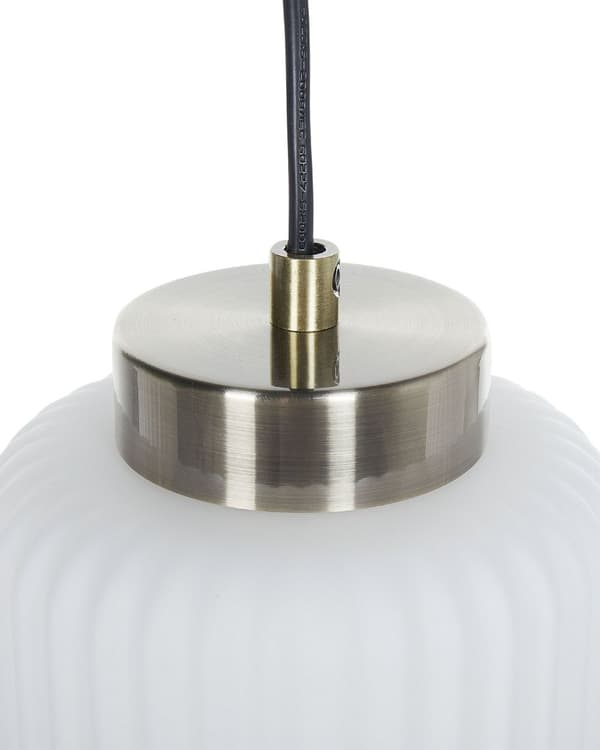 Langbordspendel Hvid Glas Moderne Design 4 Lys Spisebordslampe til Køkken Metallampe til Spisebord Hængelampe