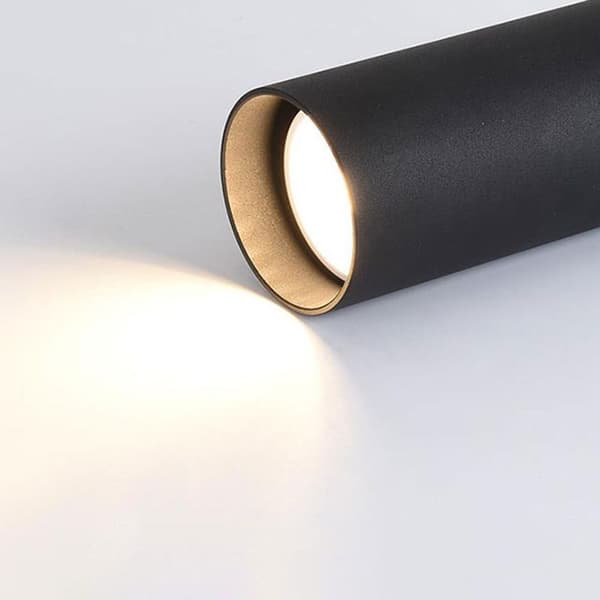 TAK/VÄGGLAMPA SPOT REFLECTOR APP1244-1C SVART