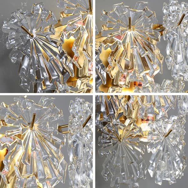HÄNGLAMPA KRISTAL APP1198-4CP GULD