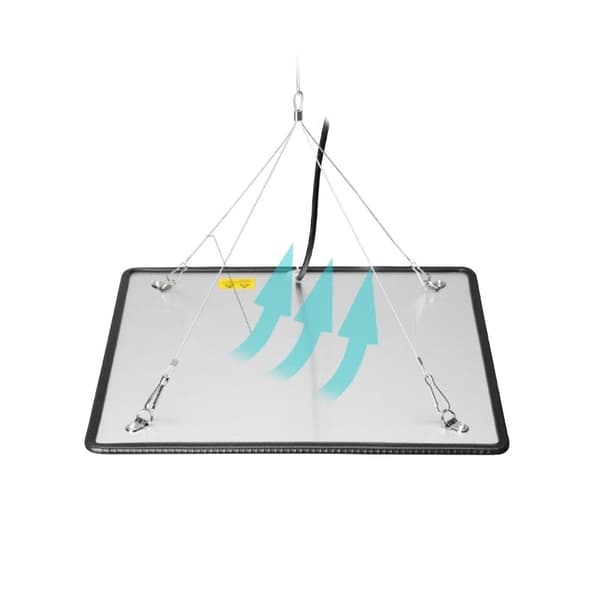 INF LED plantebelysning Dyrkingslys 225 LED-perler rødt/blått/hvitt lys
