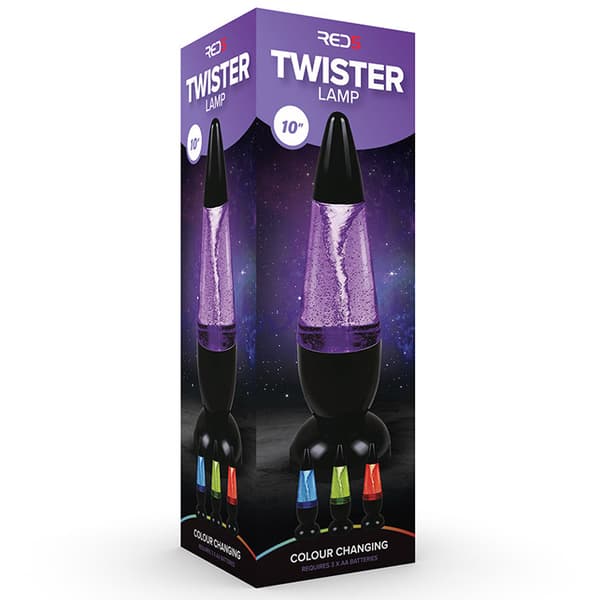 Färgskiftande Twisterlampa (batteri)