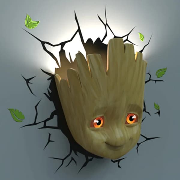 Baby Groot Lampa