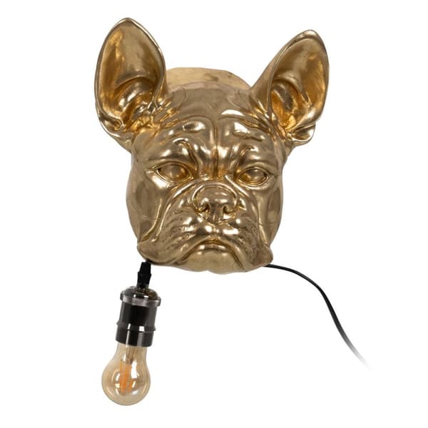 Vägglykta Gyllene Harts A 40 W Hund 220-240 V 28 x 26,5 x 23 cm